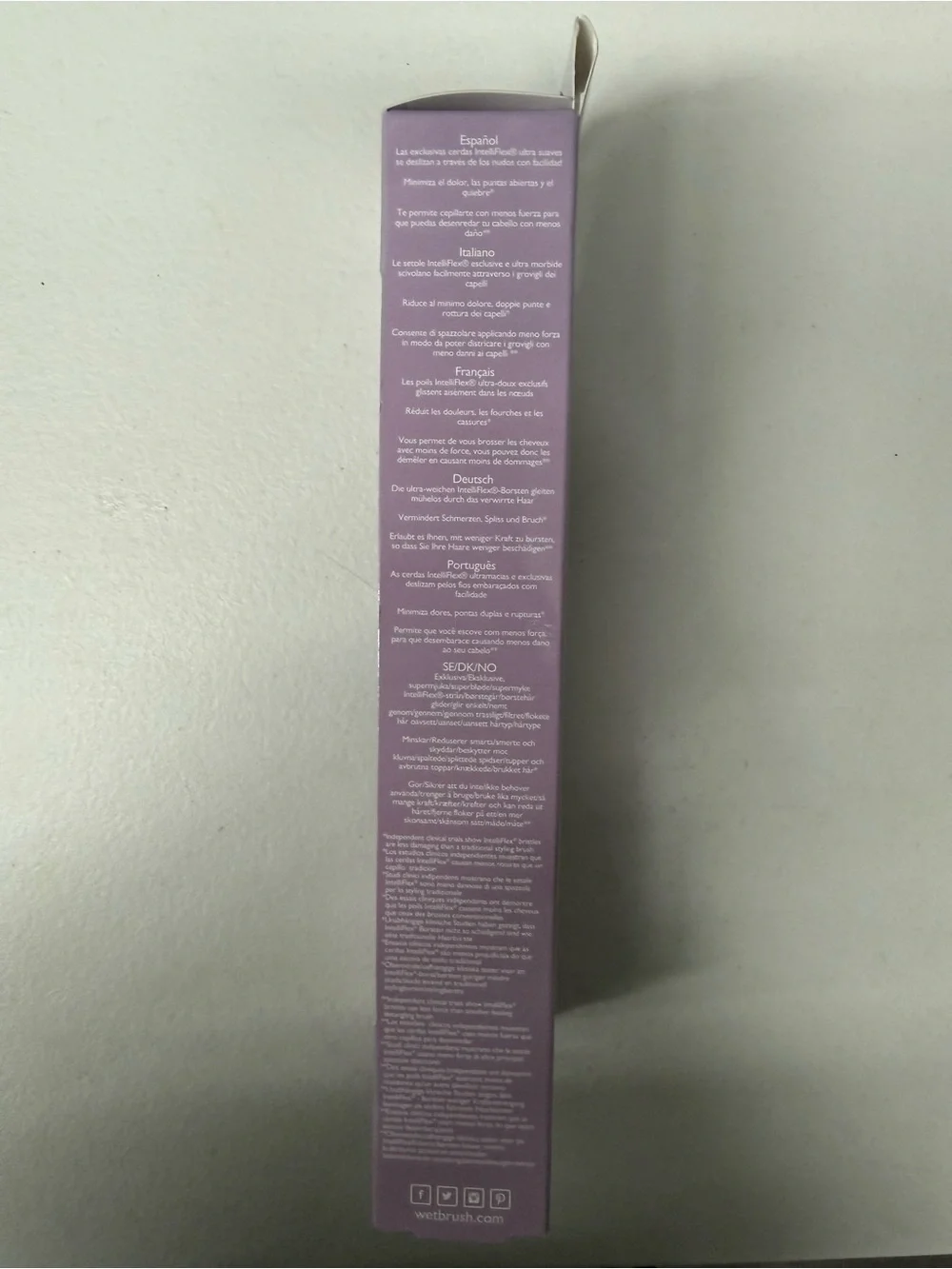 Wet Brush questions leave